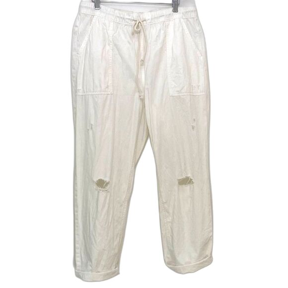 Aerie White Denim Distressed Pants - Picture 13 of 16